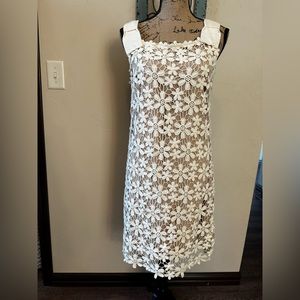White lace dress